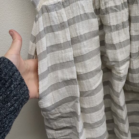 Mikarose striped mini dress with pockets size Small - Picture 5 of 6